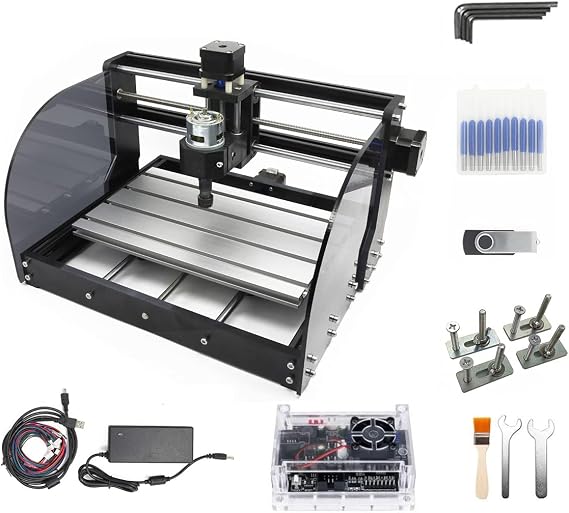 CNCTOPBAOS 3 Axis 3018-PRO-MAX CNC Router Desktop Milling Engraver Machine