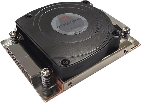 Dynatron A45 1U VC Base with Stacked Fin Heat Sink for AMD AM4/AM5 Processor