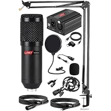 Lastvoice BM800YP Youtuber Microphone Phantom Stand Filter 7.1 Set