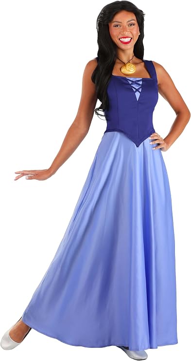 Disney Women's Vanessa Ursula Costume from The Little Mermaid with Shell Necklace