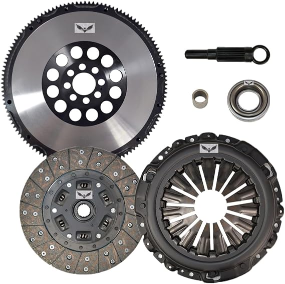 JDK Stage 1 Clutch Kit + 16Lbs Flywheel Compatible with Nissan 350Z Infiniti G35 2003-2007 3.5L V6 Gas DOHC Naturally Aspirated (VQ35DE)