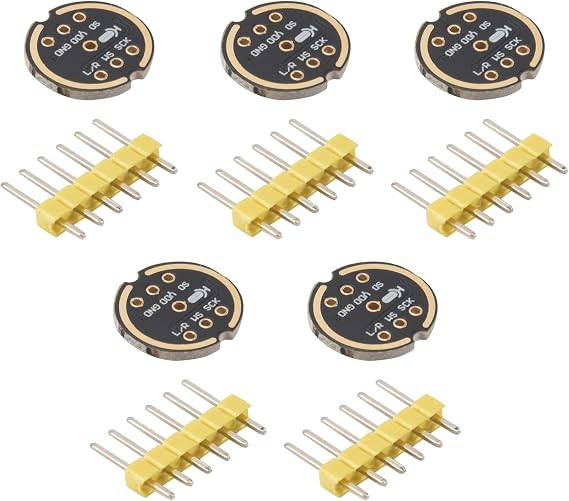 5Pcs INMP441 Omnidirectional Microphone Module MEMS High Low Power I2S Interface Support