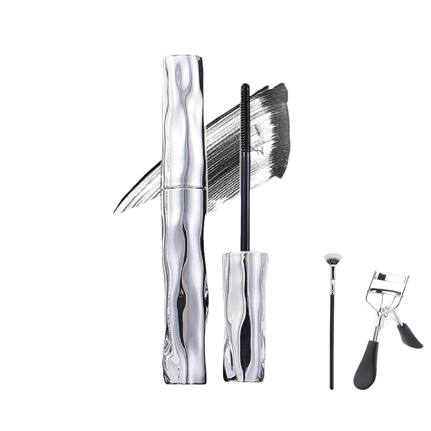 Laidanyou Mascara,2025 New Laidanyou Small Steel Tube Mascara,Waterproof,No-Smudge,Long-Lasting,Voluminous,And Long Curling Lashes Black, One size