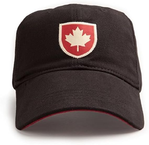 RED CANOE Canada Shield Cap (Black)