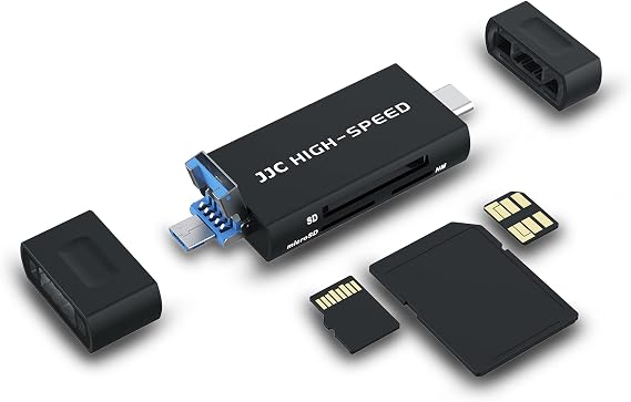 JJC USB-C 3.0 Card Reader Adapter for Huawei NM Nano Memory SD MicroSD Card