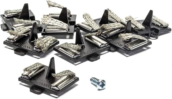 Scalextric G8047 Micro Scalextric Spare Guide Blade Pack of 8, Screw Slot Car Track Accessories - Slot Car Tools & Parts for Maintenance, Blade for Cars & Toy Race Tracks - Slot Car Sets Accessory