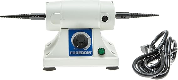 Foredom Bench Lathe with Right and Left Hand Tapered Spindles, 5/16inch - M-BL