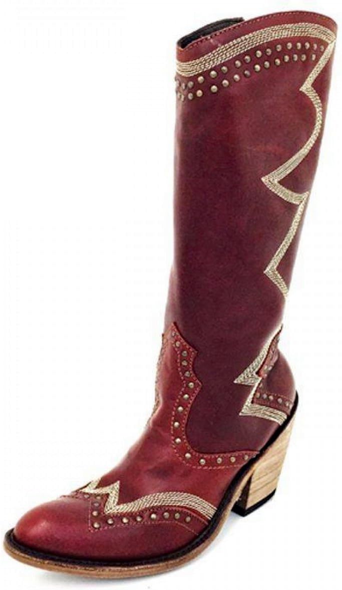 LIBERTY BLACK LB-712311 Toscano Arbia Embroidered Studded Boots