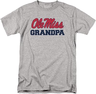 University of Mississippi Official Grandpa Unisex Adult T Shirt
