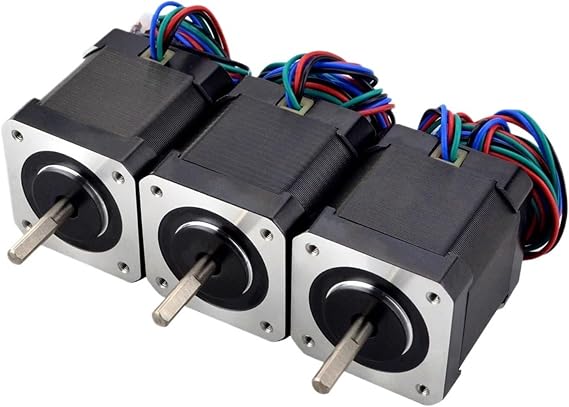 Nema 17 Stepper Motor 48mm 42BYGH Stepping Motor 2A (17HS19-2004S1) 4-Lead 1m Cable for 3D Printer CNC XYZ
