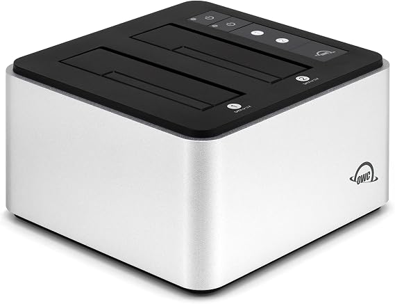 OWC Drive Dock USB 10Gb/s Dual Bay SATA Drive Solution