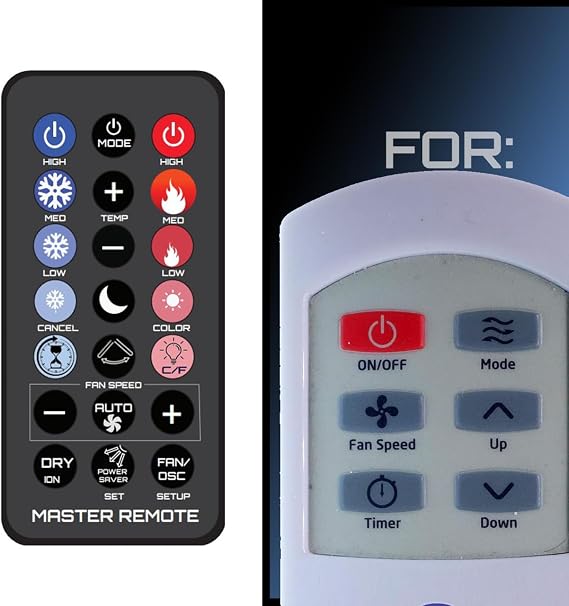 Remotes Remade Replacement Air Conditioner AC (A/C) Remote Control for Honeywell