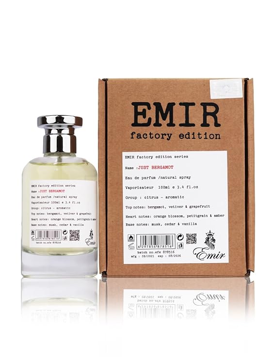 Men Perfume 3.4 Fl Oz Special Edition (JUST BERGAMOT)
