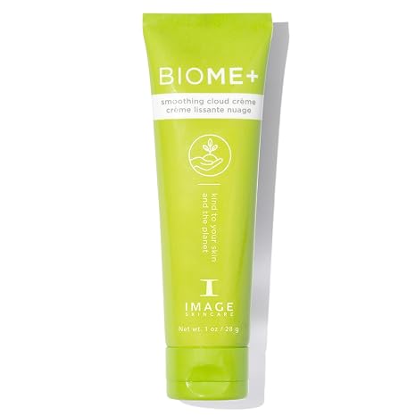 IMAGE Skincare, BIOME+ Smoothing Cloud Creme, Microbiome Friendly Face Night Cream, Supports Skin Moisture Barrier