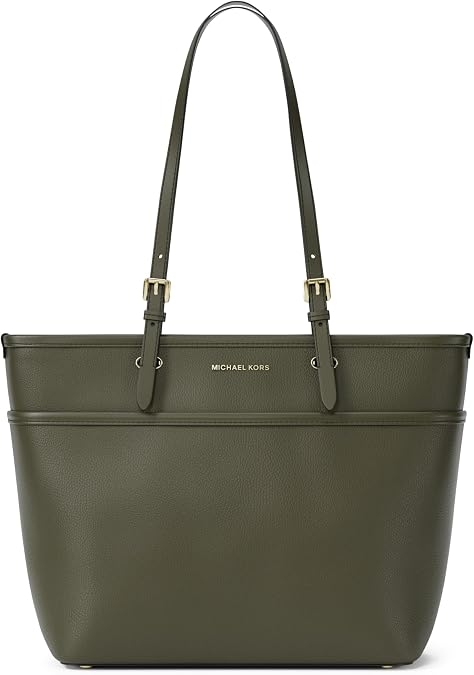 Michael Kors Winston Medium Top-Zip Pocket Tote Bag