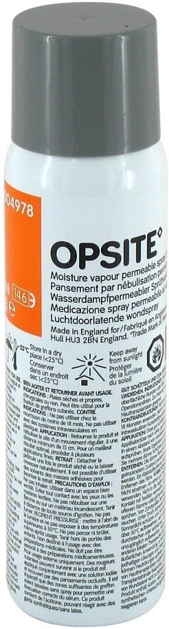 OpSite Film Dressing Spray - 100ml: Convenient Wound Care Solution