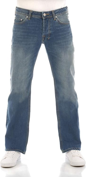LTB Tinman Men's Jeans Bootcut Blue Springer Wash W29-W48 Cotton Stretch