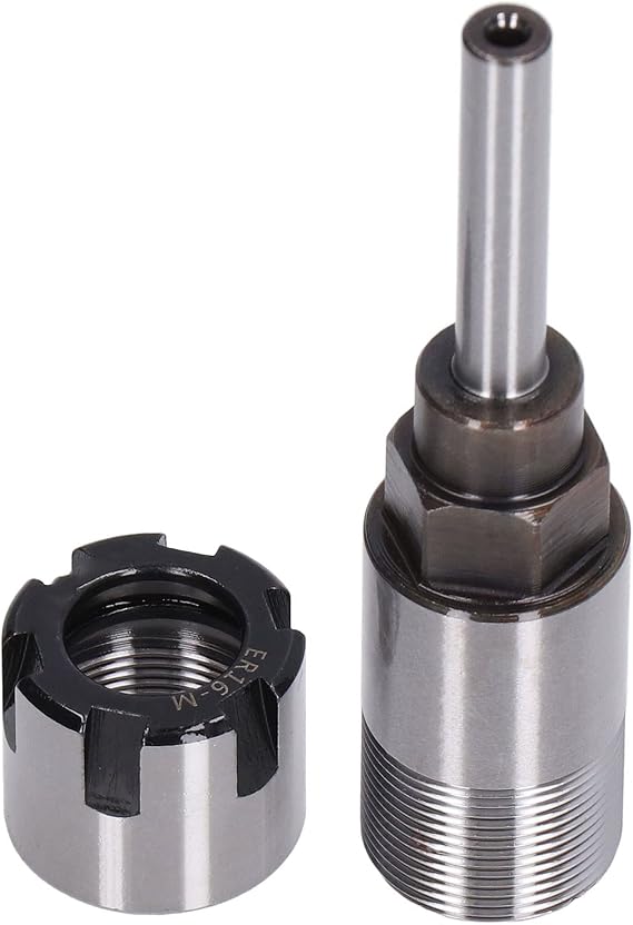 Router Collet Extension 1/4 Inch Shank Carbide Chuck Extender for CNC Woodworking Engraving Milling Precision