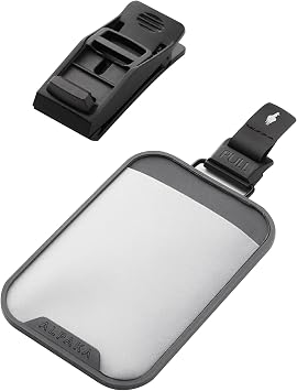 ALPAKA HUB Cardholder - Waterproof and Versatile Card Wallet - Front Pocket for ID Tag or Transport Card - Back Pocket Holds 2 to 4 Cards - Includes HUB Clip