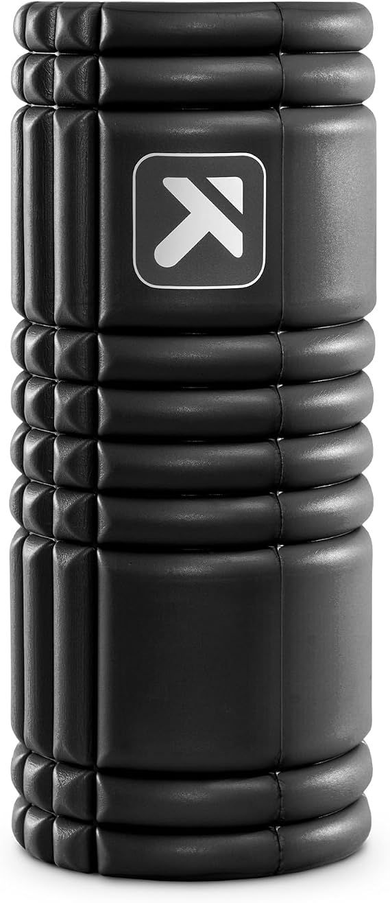 Triggerpoint Grid Foam Roller, Myofascial Release, Stretch Roller, Massage Roller, Self-Care, Recovery, EVA Material, Durable, Sports, Desk Work, Midnight