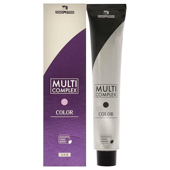 Tocco Magico Multi Complex Permanet Hair Color - 6.76 Cherry Purple Hair Color Unisex 3.3 oz
