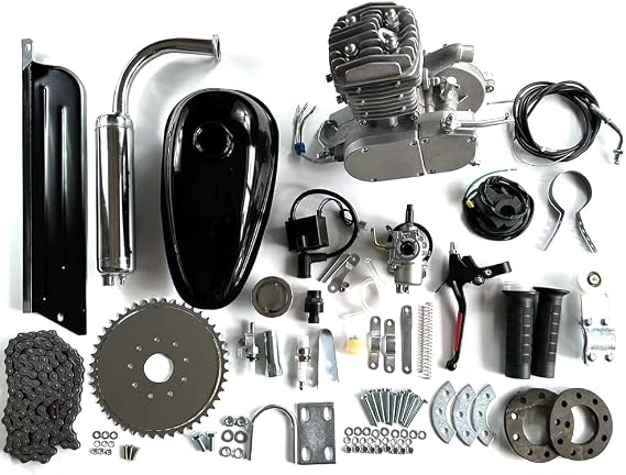 80cc Bicycle Engine Kit 2 Stroke Motorized Bike Motor Kit for Bicycle