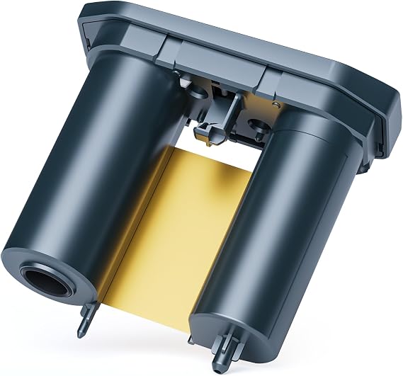 NIIMBOT Compatible M2 Labeling Ribbon, Replacement Refill Tapes, Gold