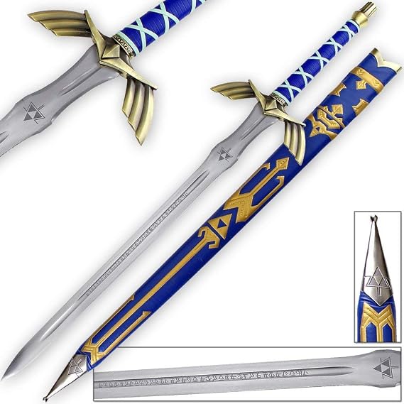 Legend Master Sword Skyward Limited Edition Deluxe w Belt (14-Blue-BKB)
