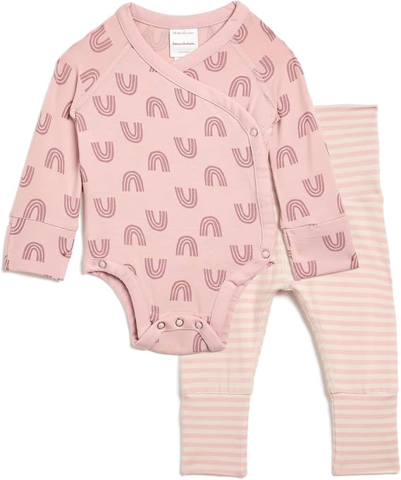 Hanna Andersson Baby Girls' HannasoftTM Wiggle Set (Infant)