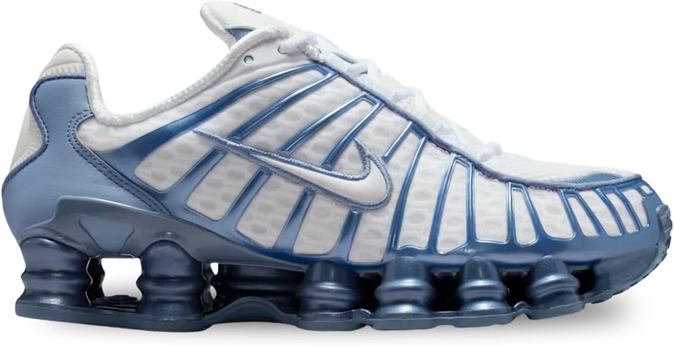 Nike Shox TL Women's Shoes (White/Work Blue)