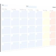 Monthly Planner Pad for Home, Study, Work & Family Plans - Efficiently Organise Your Schedule, Set Goals, and Enhance Productivity with this Comprehensive and Easy-to-Use Planner