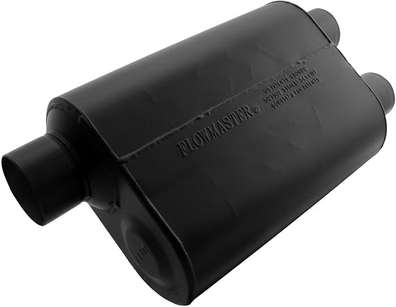 Flowmaster 9530462 Super 40 Muffler - 3.00 Offset In and 2.50 Dual Out - Aggressive Sound