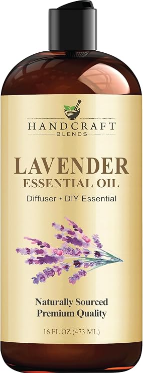 Handcraft Blends Lavender Essential Oil - Huge 16 Fl Oz