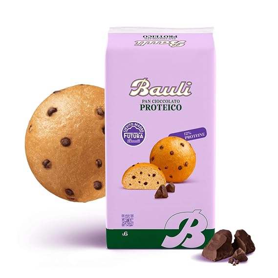 Bauli Protein Chocolate Bread, 42g, Pack of 6