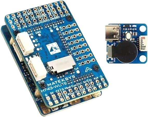 Flight Controller, Compatible with Matek, H743-WLITE OSD