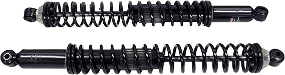 DRiV Monroe Suspension Shock Absorber & Coil Spring Assembly - 58643 - Heavy-Duty Coil Springs Vehicle Suspension Part - Rear Shock Absorber Replacements for Trucks - Self-Lubricating Fluid Seal