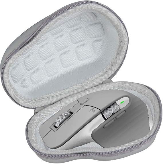 Hermitshell Hard Case for Logitech MX Master 3 Advanced Wireless Mouse (More Compact Version 2.0) (Grey)