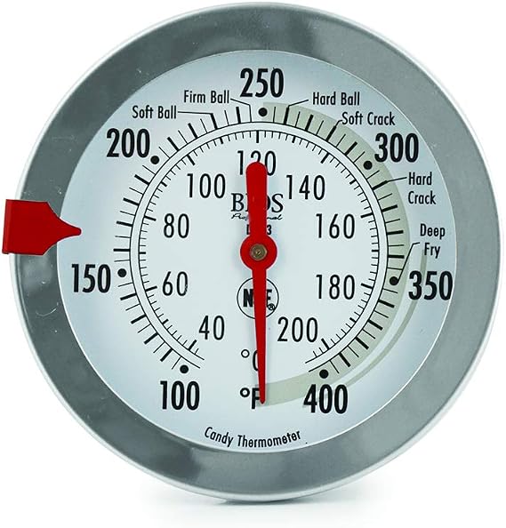 BIOS Professional Candy Thermometer, Gray