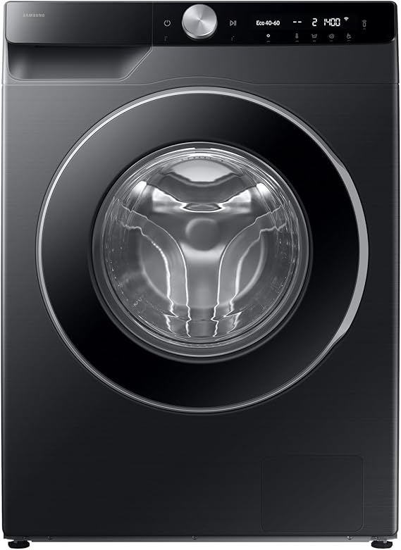 Samsung Series 6 AutoDose and SpaceMax Washing Machine, 11kg, 1400rpm, Black, WW11DG6B85LBU1 [Energy Class A]