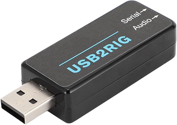 Digital Modes Interface USB Audio/CAT Control for FT8 FT4 JS8Call Link - Plug & Play Multi-OS (for Win/for/for Linux/for Android/for iOS) with Elecraft/Cable Support
