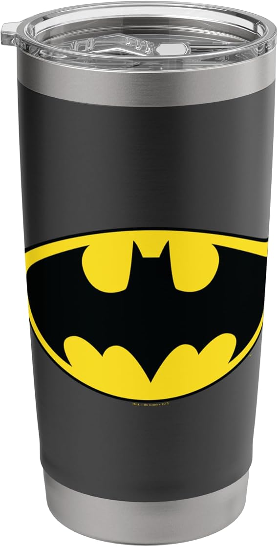 Batman Classic Logo Stainless Steel Insulated Tumbler