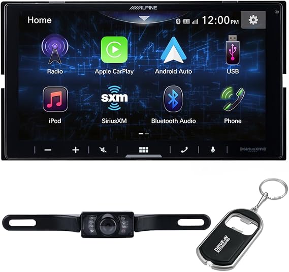 Alpine iLX-W670 7 Shallow-Chassis Digital Multimedia Receiver with License Plate Camera