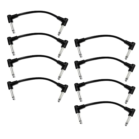 Patch Cables for Guitar Effect Pedal 8 Packs
