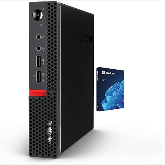 Lenovo 2024 Latest ThinkCentre M625 Thin Client Desktop - AMD A4-9120C Dual-Core Processor, 16GB DDR4 RAM, 256GB PCIe SSD, Radeon R5 Graphics, Dual Monitor Support, Keyboard and Mouse, Windows 11 Pro