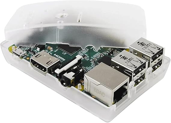 Raspberry Pi Model B + (B Plus) Clear Case