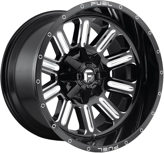 FUEL OFF-ROAD HARDLINE 20X9 6X135/5.5 5.79 20mm GLOSS BLACK MILLED - D62020909857