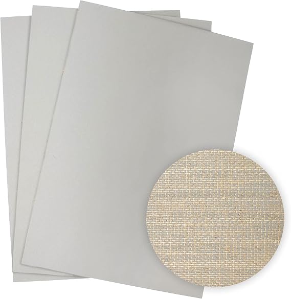 Artway Traditional Lino A4 Sheets - Ideal for Printmaking / Lino Printing - Pack of 3 Sheets - Grey