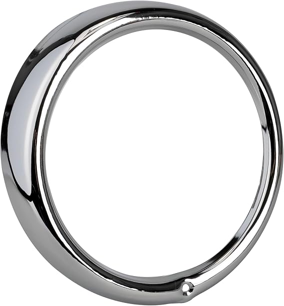 EMPI Headlight Trim Ring, Compatible with VW Beetle/Bug 67-79, T-3 64-73, T-2 68-79