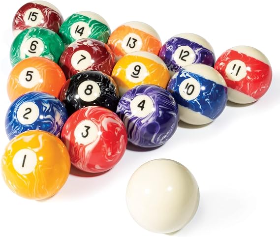 McDermott Marble Series Billiard Ball Set