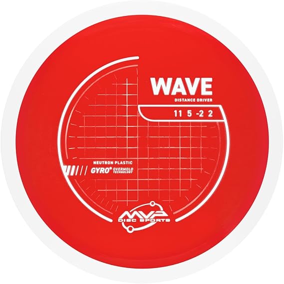 MVP Disc Sports Neutron Wave Disc Golf Distance Driver (Colors May Vary)